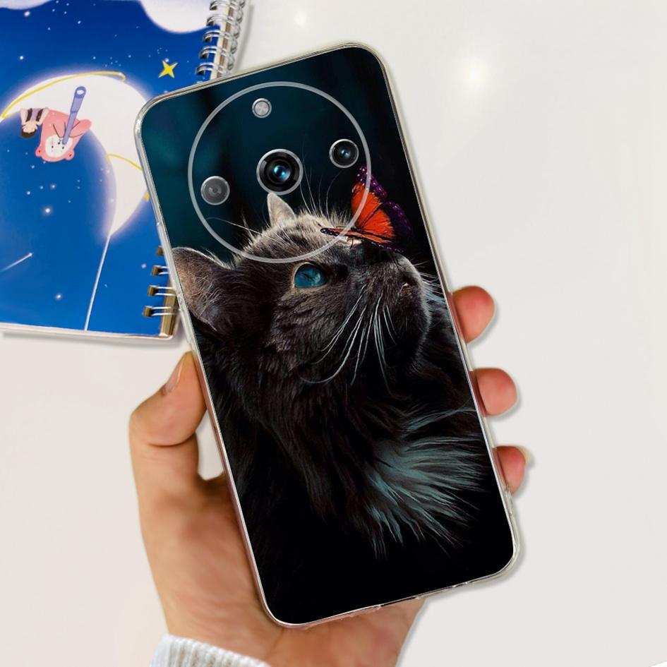 Für Realme 11 Pro 5G Hülle Luxus Traumfänger Transparentes TPU Weiche Rückabdeckung Für Realme 11 Pro Plus Stoßstange Realme11 Pro+ Fundas