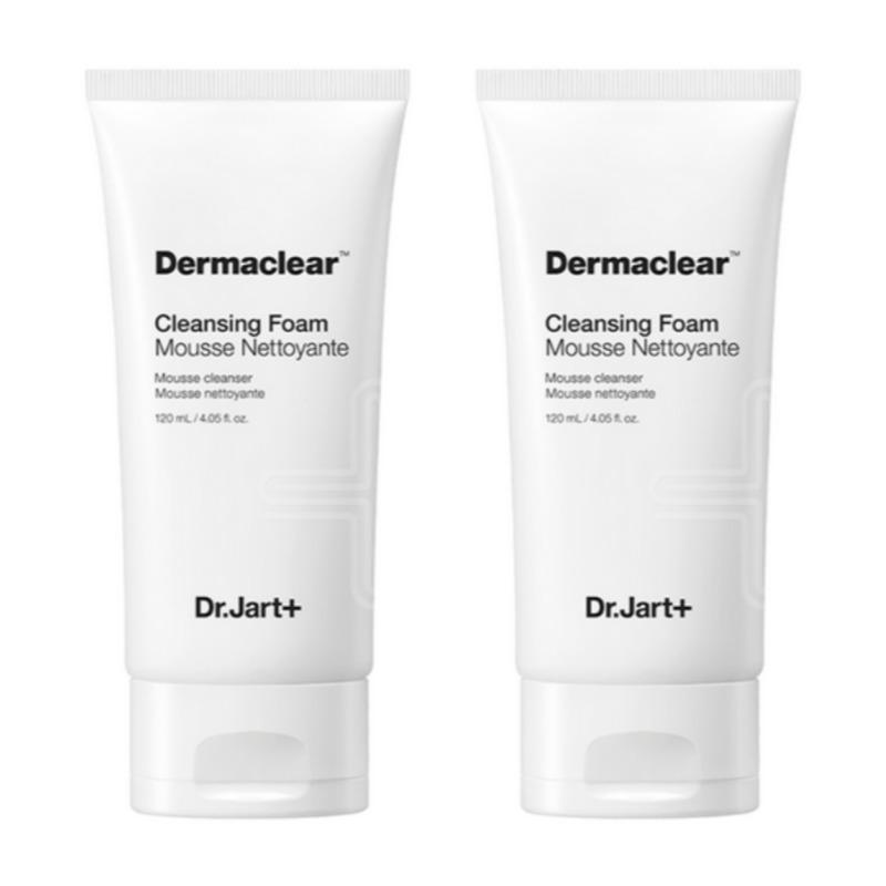 Dr.Jart+ Dermaclear Cleansing Foam 120ml × 2