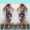 Elegantes Damen Blumen Maxikleid für Abendpartys und Strandtage