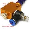 Tool Mist Coolant Injection System Blowing Metal Chips