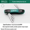 SAST Folding Hex Key Set, 8-Piece Metric & Imperial
