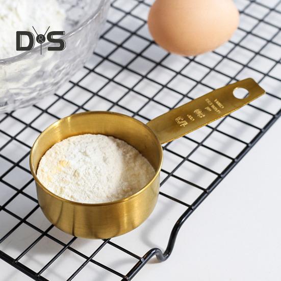 Food Grade 4Pcs/Set Measuring Spoons Rust Free Anti Scratch Bakers Chefs Multi Functional Measuring Scoops