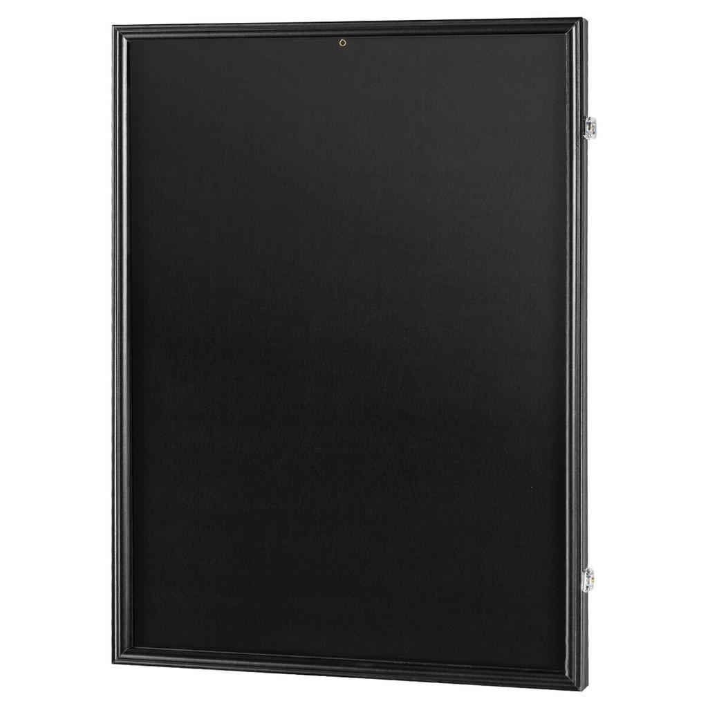Jersey Display Frame Case, 23.3 X 31.2 X 1.5 In, Large Lockable Sport Jersey Shadow Box with 98% UV Protection PC Glass and Hangers, for Baseball