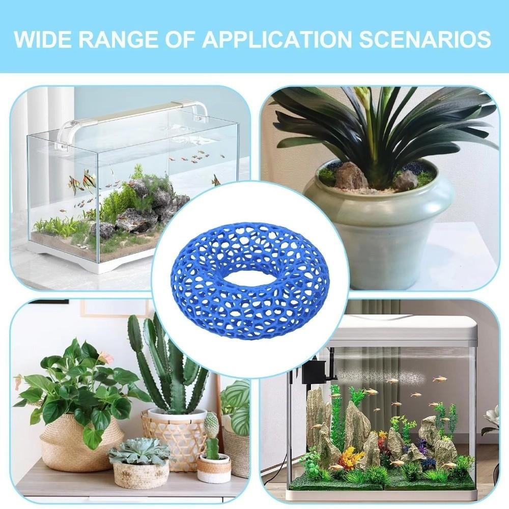 Hollow Round Aquarium Fish Shelter 3D Printed Shrimp Shelter Cave  Fish Tank Decor