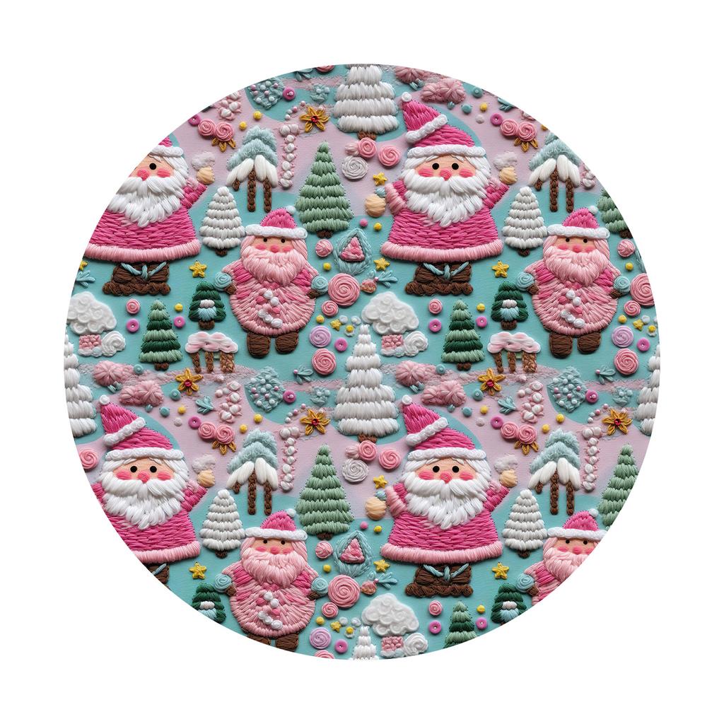 Christmas Tablecloth Circular Dining Table Tablecloth (lace)