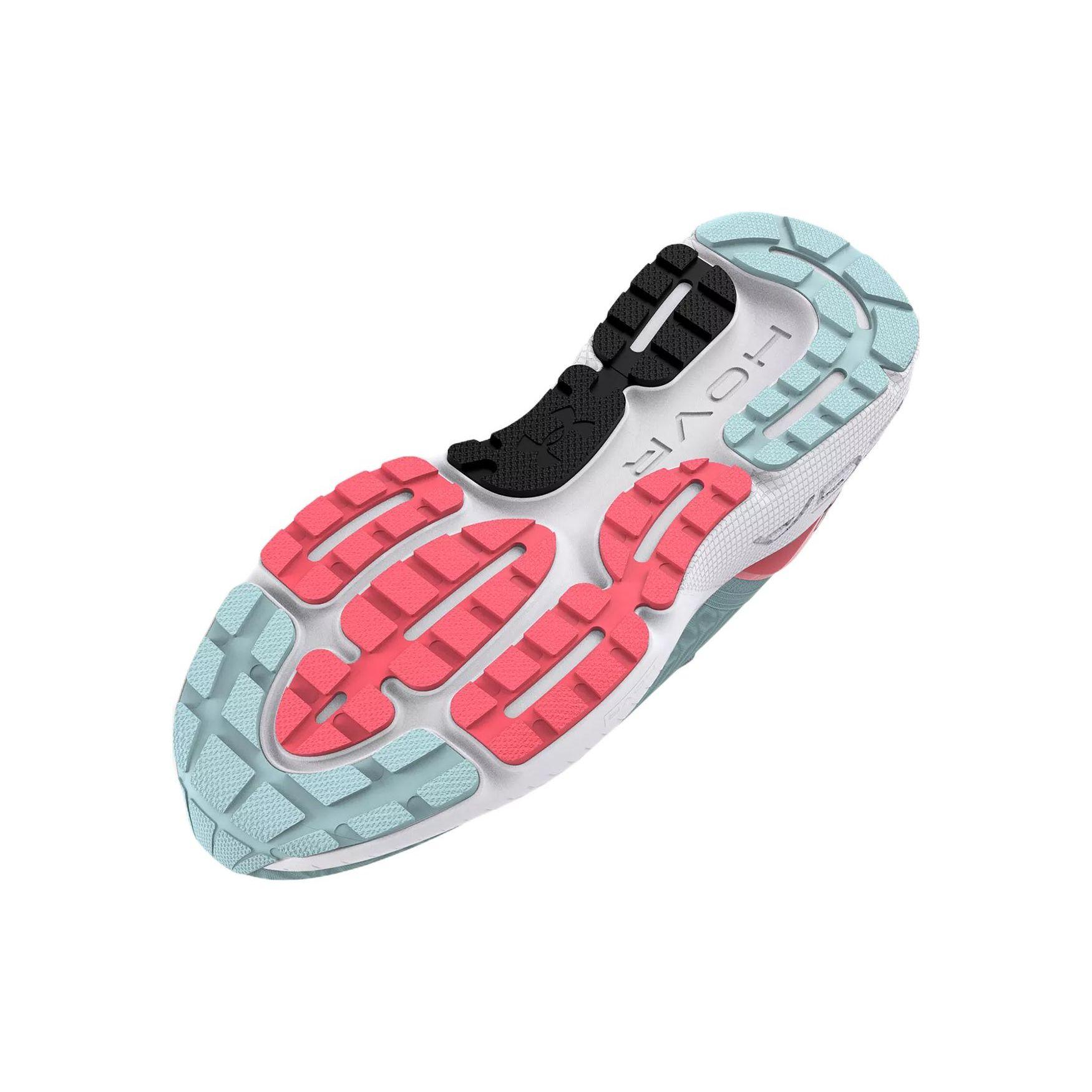 Женские кроссовки Under Armour HOVR Mega 3 Clone Fuse Teal White 3025313-300 37.5 — фото 4