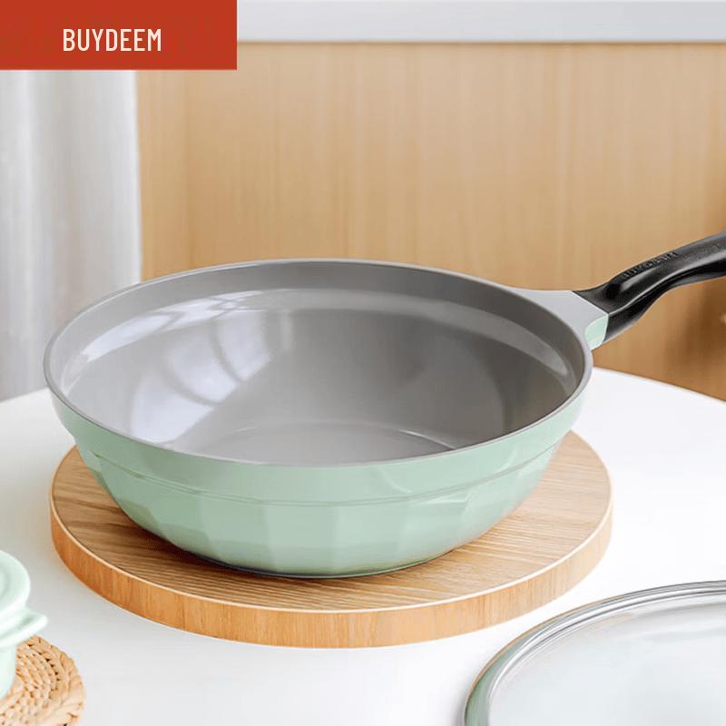 Buydeem Moon Porcelain 30cm Non-Stick Frying Pan