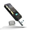 USB3.0 Micro SD Card Reader 5Gbps 2-in-1 SD Card Reader For SDXC SDHC MMC