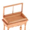 1/12 Dollhouse Cabinet Miniature Jewelry Display Scene Wooden