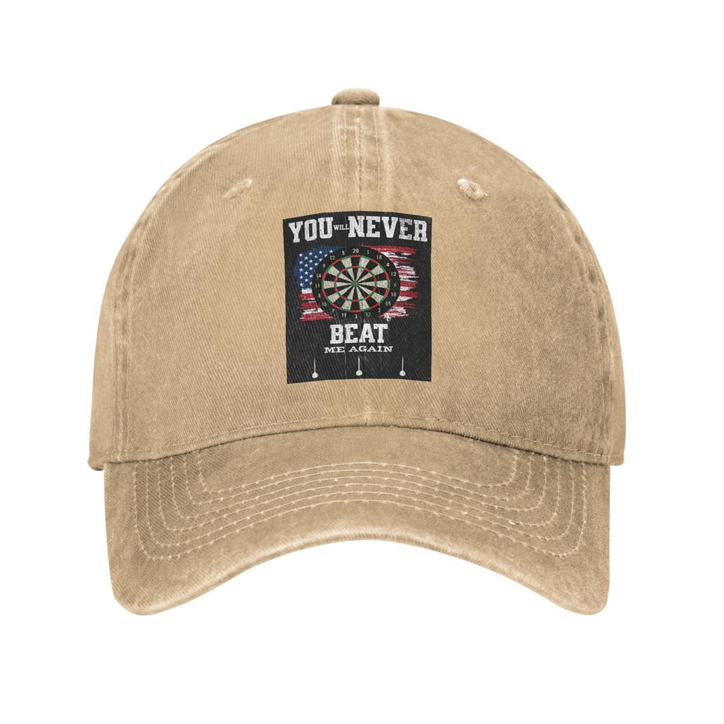 Unisex Baseball Hats Dart Board Arrow Target Denim Fabric Outdoor Baseball Caps Hip Hop Cap Casquette