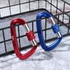 Bergsteigen Schutzausrüstung Sicherheit Master Lock Klettern Schlüsselhaken Professioneller Karabiner