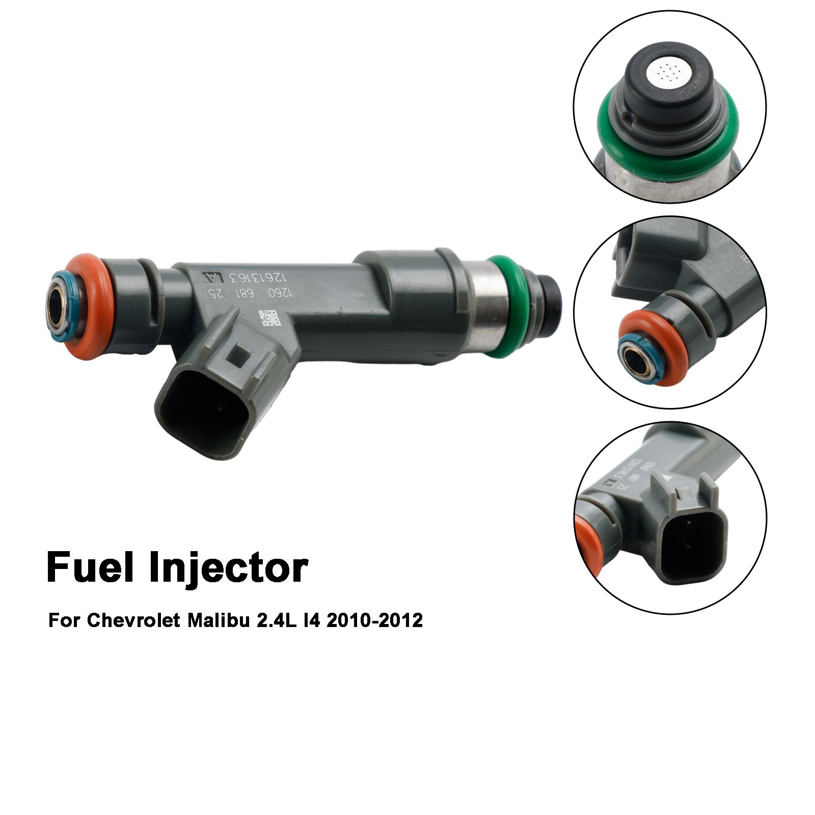 

1 ШТ. Топливная форсунка 12613163 Подходит для Chevrolet Malibu 2.4L I4 2010-2012 FJ1064