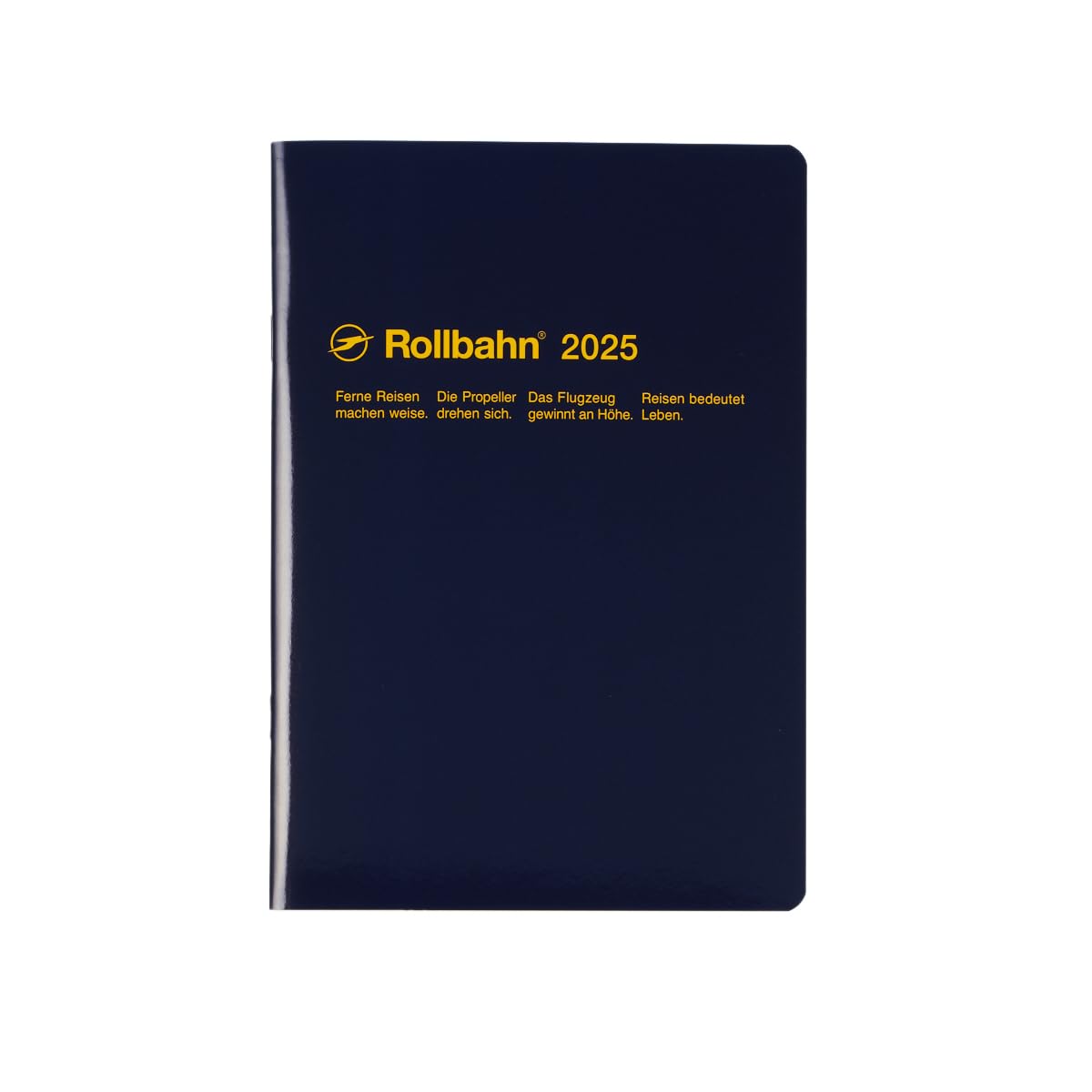 

Тетрадь 2025 октябрь Rollbahn Note Diary A5 Schedule Book Monthly [Издание Delfonics/Начало 2024] (Темно-синий)