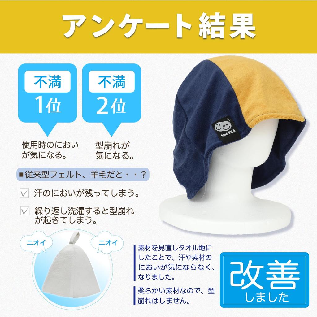 Sauna Hat for Men and Protects Hair and Scalp from High Temperatures and Low and Keeps Hair In a Comfortable Free Size [MoSLi] Women, Towel, Large,