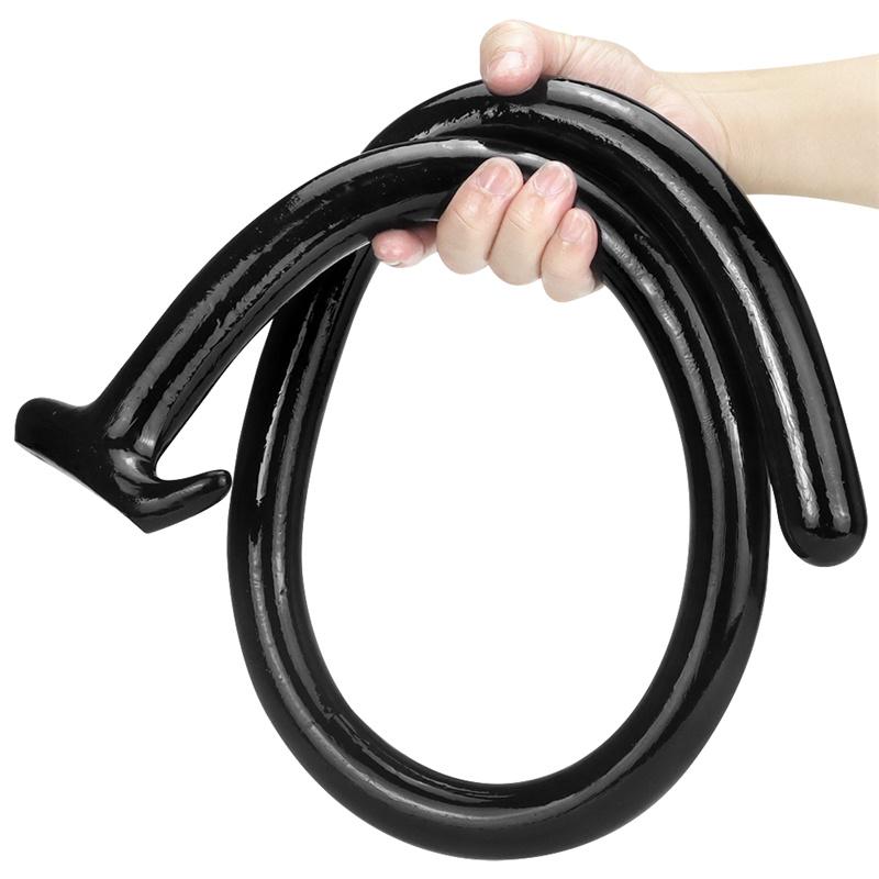 1 meter lang rygg domstol anal plugg anal stripe ekspansjon anal kvinnelig onani enhet Erotisk sex produkter