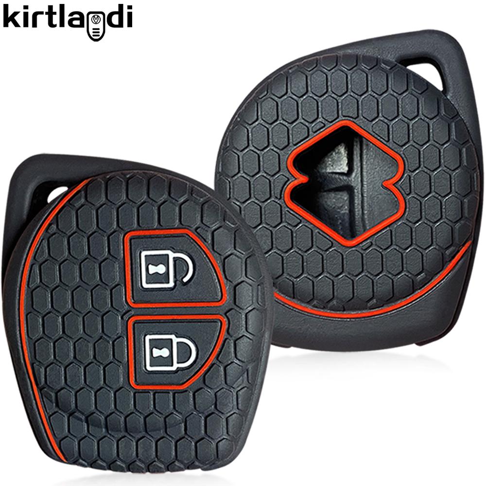 Silicone Key Case Holder Shell Remote Car Key Cover for Suzuki Jimny Grand Vitara Swift IV SX4 Classic Liana Celerio 2020 2021