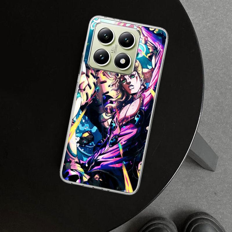 JoJo Adventure Giorno Giovanna Phone Case Cover for Xiaomi Redmi Note 15 14 13 12 11 Pro Plus 14S 12S 11S 11T 11E 10S 10 Customi