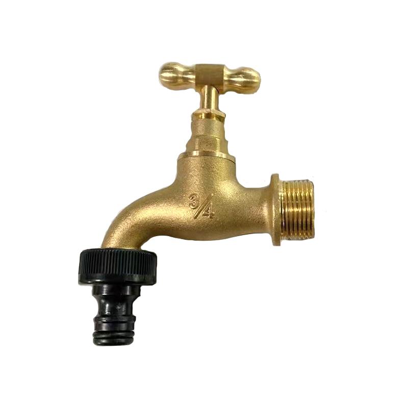 5Pcs Quick Coupling Faucet Connector Adapter Plastic 3/4 Inch Female Thread Garden Irrigation