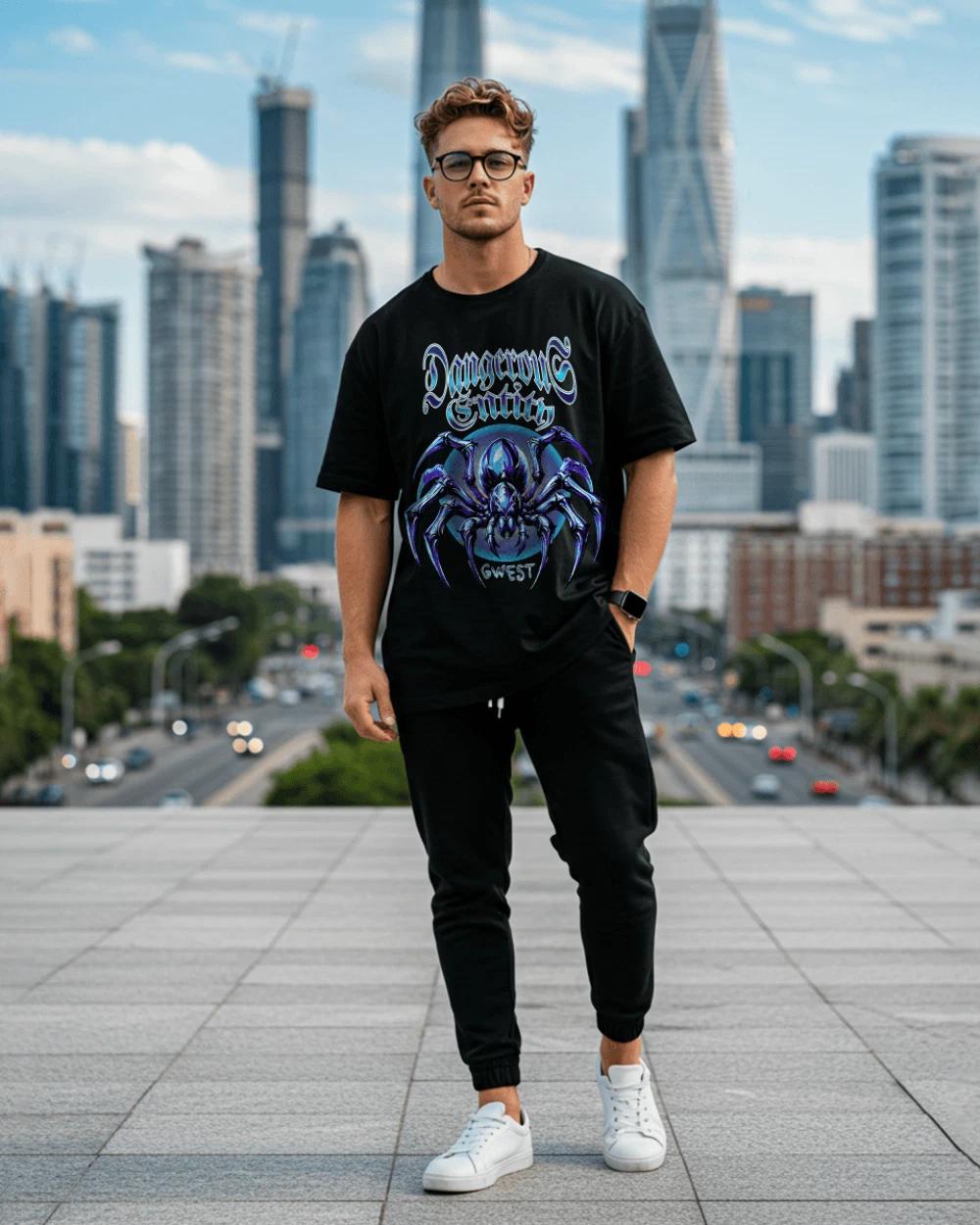 Dangerous Entity Oversized T-Shirt M