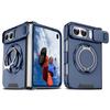 Sliding Camshield Lens Cover Ring Holder Shockproof Phone Case For iPhone Duo