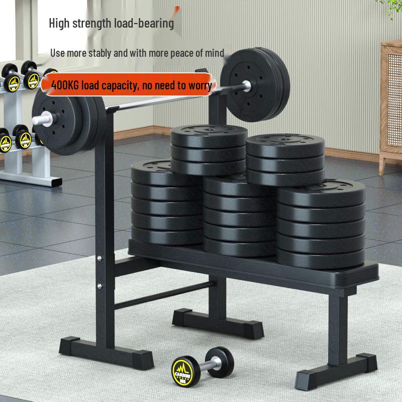 Multi-Functional Adjustable Weight Bench with Barbell Rack