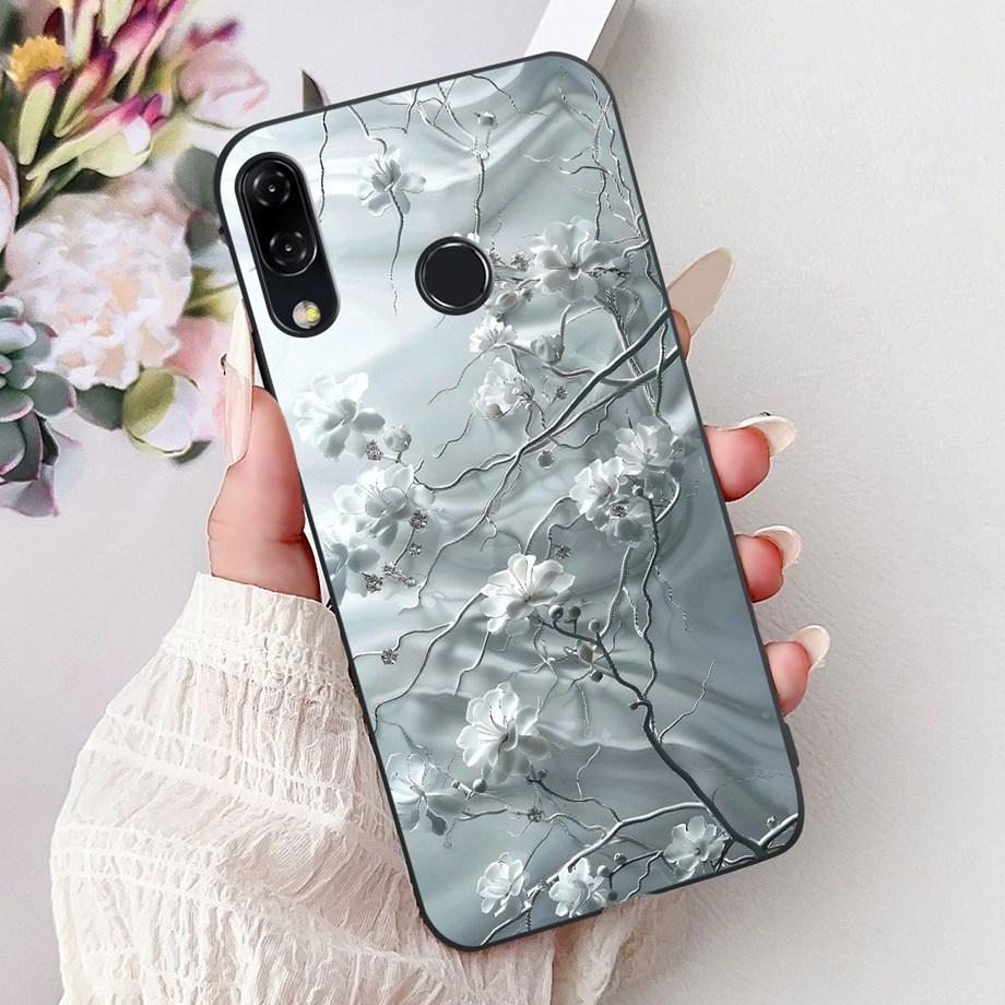 Luxury Matte Silicone Soft Case For ASUS ZENFONE 5 8 3 ZE620KL ZE520KL ZB602KL ZB601KL ZS590KL Capa Flower Loving Heart Funda
