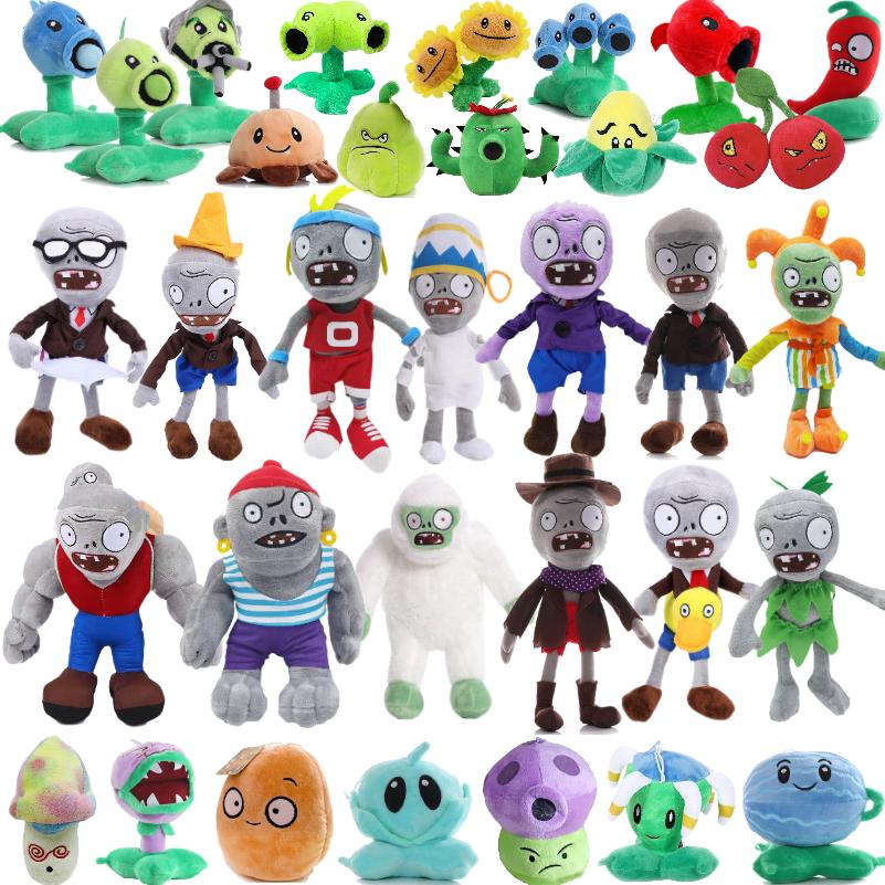 Plantas Contra Zombies Peluches Girasol Bomba de Cereza Yeti Lanza Guisantes Mina de Patata Chomper Gargantuar Regalos de Navidad Para Niños