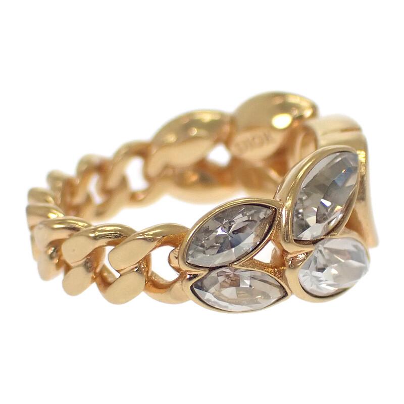 Dior R2513WOMCY_D03S M Ring Gold Metal/crystal Women