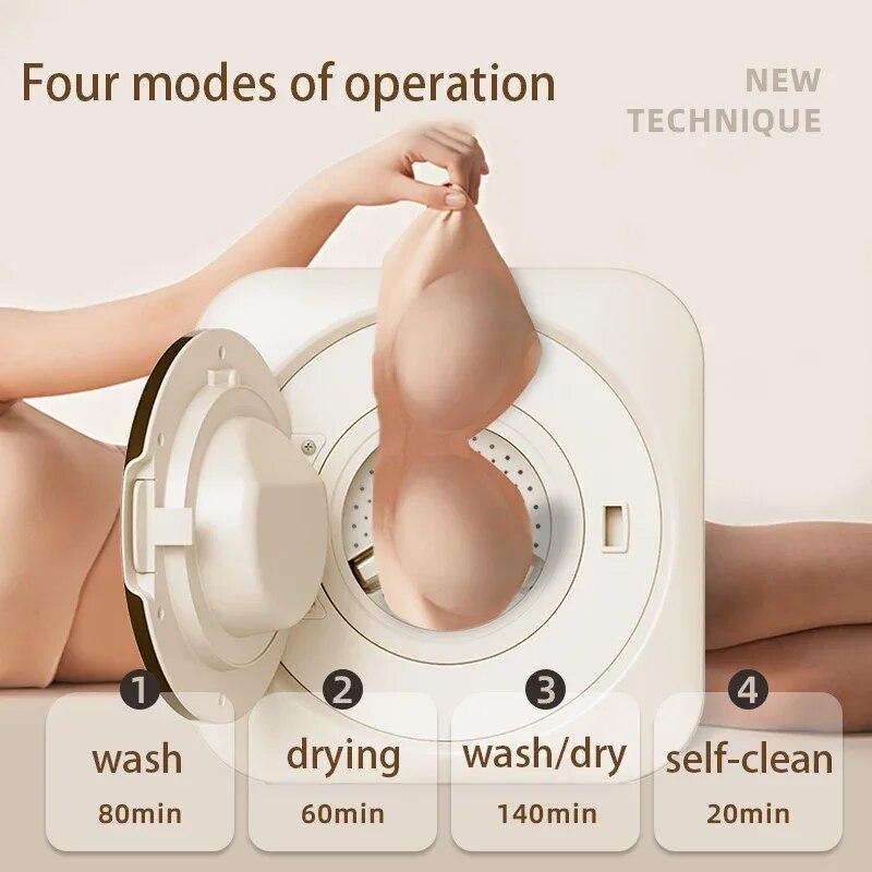 Brand New Fully Automatic Washing Machine Underwear Baby Clothes Washing and Drying Machine Touch Screen Control