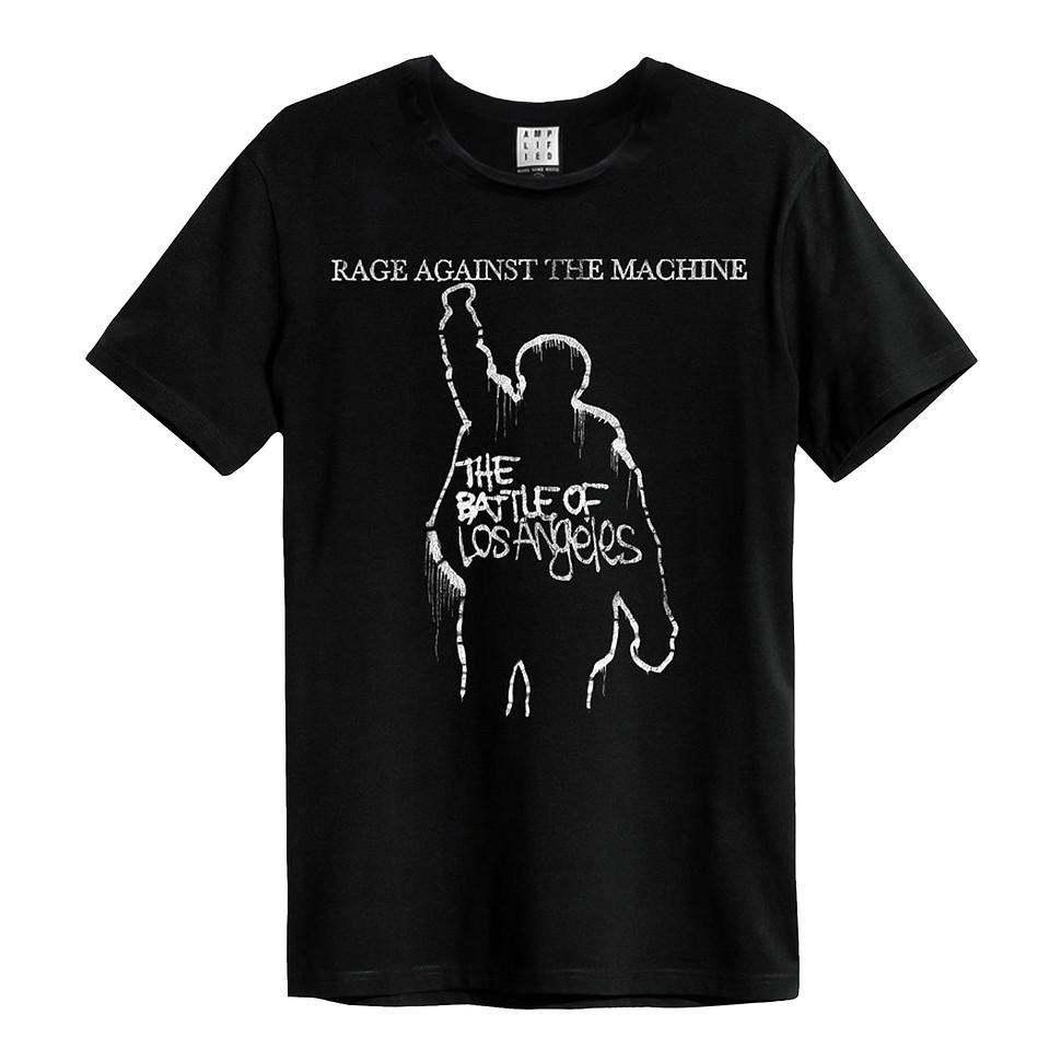 Rage Against The Machine Battle Of LA T-Shirt Charcoal- S