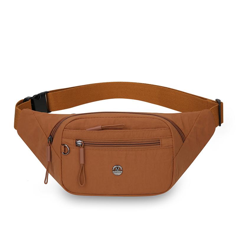 Damen Wasserdichte Nylon Verstellbare Gürteltasche Umwandelbar Große Kapazität Crossbody Brusttasche für Outdoor-Aktivitäten