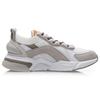 Li Ning Fashion Non slip Lightweight Low top Casual Shoes Men's Silver Fish Gray AGLP125-4
