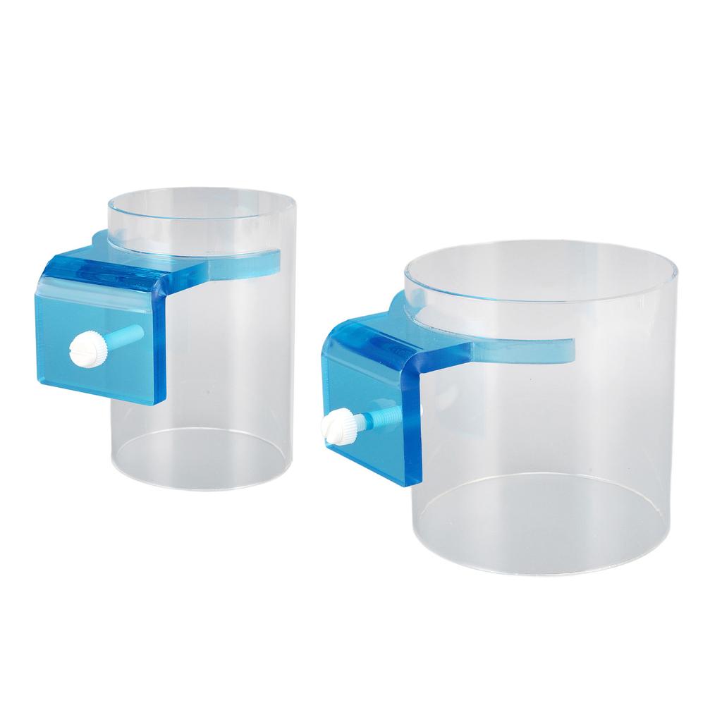 Fish Feeding Ring Raised Sturdy Clear Acrylic Fishes Floating Food Feeder Circle For Fish Tank Aquar