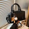 Retro Handtasche für Damen Mode Textur Pendler Umhängetaschen Herbst Winter Vielseitig Große Kapazität Ein-Schulter-Tasche