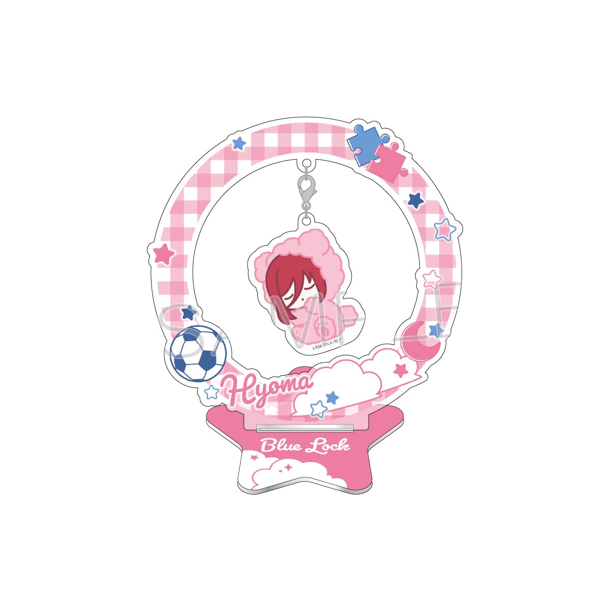 

ТВ-аниме Синяя тюрьма Чигири Хёма качающийся акриловый стенд Том 1