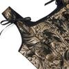 Adjustable Double-Strap Gold Bandeau Bra Shaper for Women
