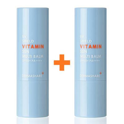 UV Shield Vitamin Sun Multi Balm 2pcs (Sun Stick Sun Cream Sun Care Water Play Waterproof Spot Wrinkle Whitening)