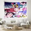 Arazzo Stampato Cacciatori di Demoni KPop - Tessuto Decorativo da Parete Portatile, per Casa, Dormitorio, Viaggio, Camera da Letto, Soggiorno - Regalo Ideale per Compleanno, Inaugurazione