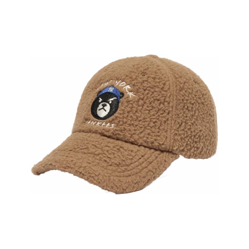 

MLB Polyester Baseball Caps Unisex Brown Fashion 3ACPF0416-50BGD One Size коричневий