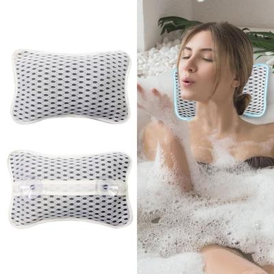 Slip Resistant Bath Pillows Neck and Back Support Pillows New Shower Pillows  for Tub