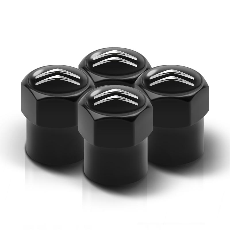 4Pcs Car Metal Logo Wheel Stem Air Valve Caps Tire Dust Cover For Citroen C4 C3 C5 C1 C2 Berlingo Celysee Cactus Saxo accessorie