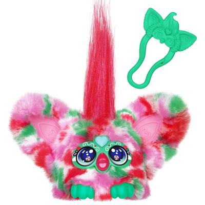 Hasbro Furby Furblets Pepmint, Special Holiday Edition, Features Over 45 Sounds, Furby Language, Plays, and Powered Plush Toy, Ages 6+ (G1436)