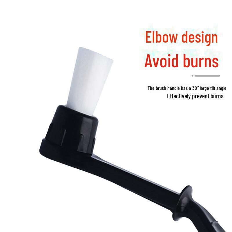 Italiensk kaffemaskin Rengöringsborste i nylon - Hög temp, Anti-skållning