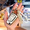 TPU Key Shell Case for Toyota Highlander, Prado, Corolla, Levin, Crown, Alphard, and RAV4.