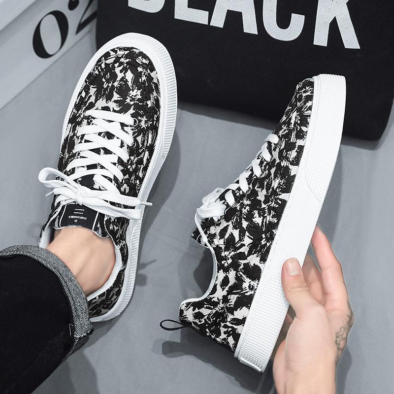 

Мужская обувь новая обувь для скейтборда Харадзюку студенческая универсальная спортивная и повседневная обувь молодежная парусиновая обувь 44