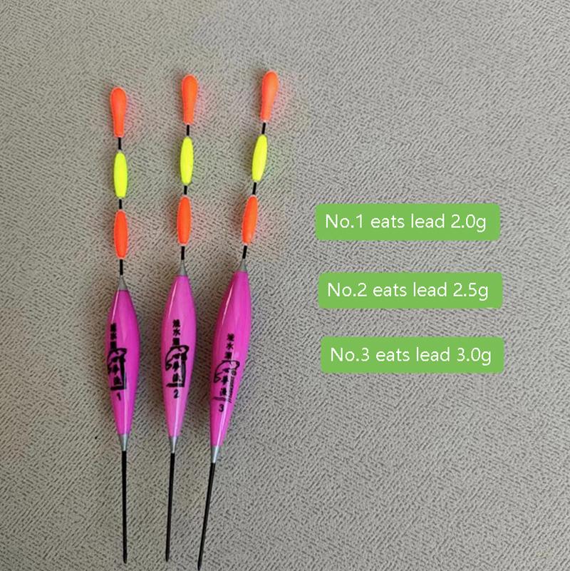 Smart Led Nano Fishing Float Highly Sensitive Remind Buoy Gravity Sensor Glowing Electric Night Fishing Strobe Long Tail Bouy