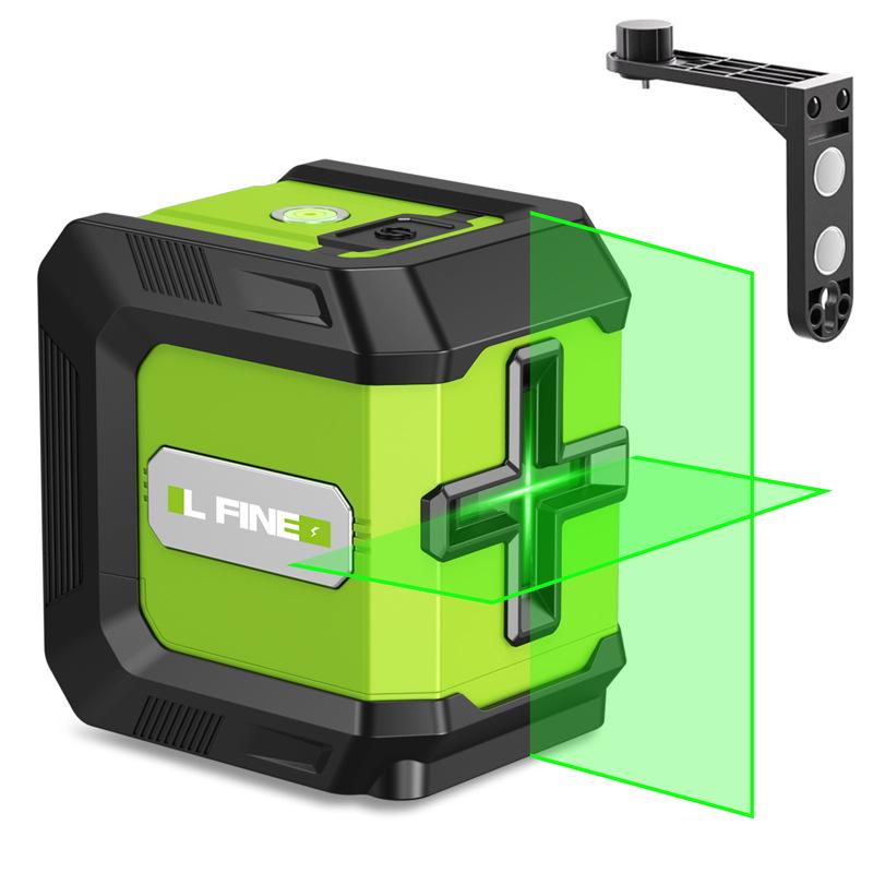 LFINE 3D/4D Vysoce přesná zelená laserová vodováha se 2, 12 a 16 liniemi
