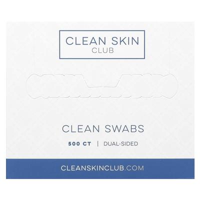 Clean Cotton Swabs, Double-sided, 500 Count