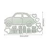 Car Cutting Dies Greeting Invitation Message Card Birthday Celebration Blessing