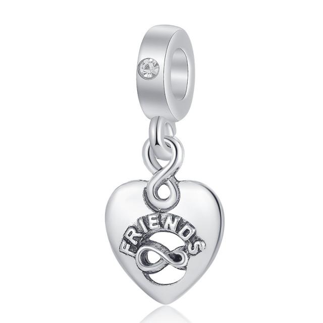 1Pcs New Cute Silver Star Cat Elephant Mushroom Bear Pendant Fit Original Charm Bracelet Women Jewelry Gifts